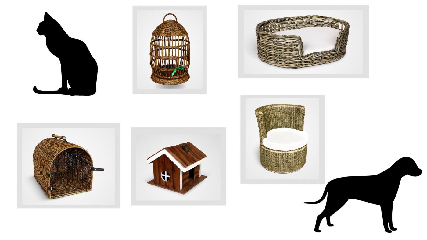 Pet Furniture for Animal Lover Indonesia Rattan Furniture Wicker Furniture Rattan Kids
