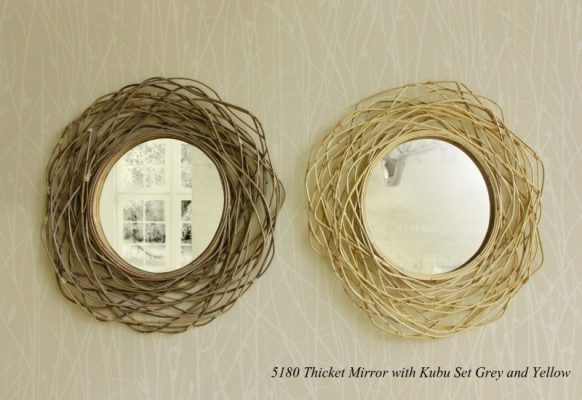 Thicket Rattan Mirror