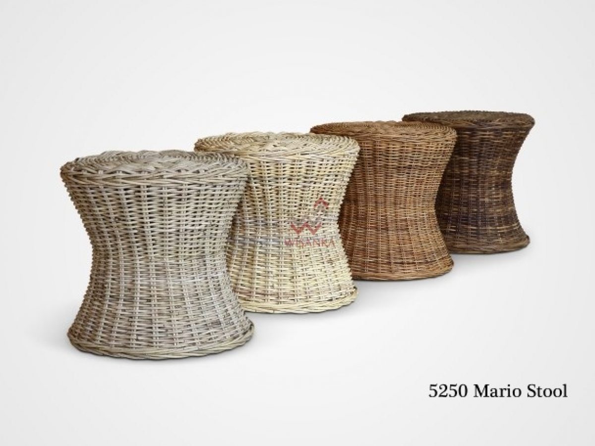 wicker stool