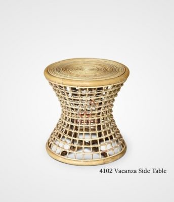 Vacanza Rattan Side Table