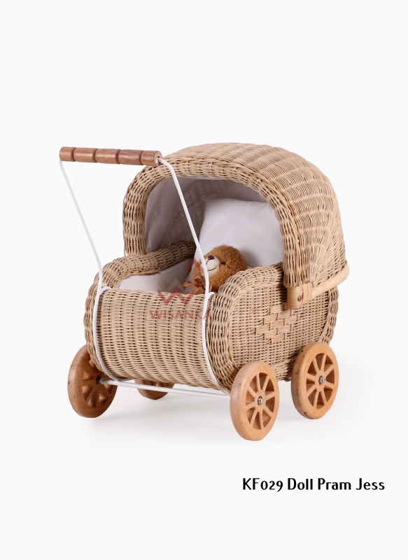 rattan pram