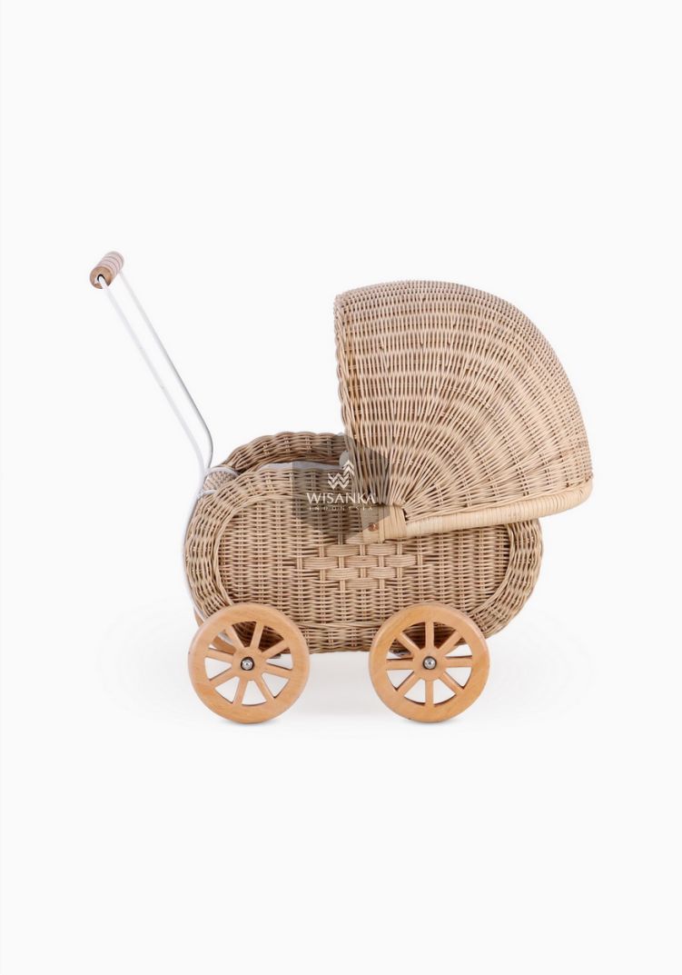 rattan pram