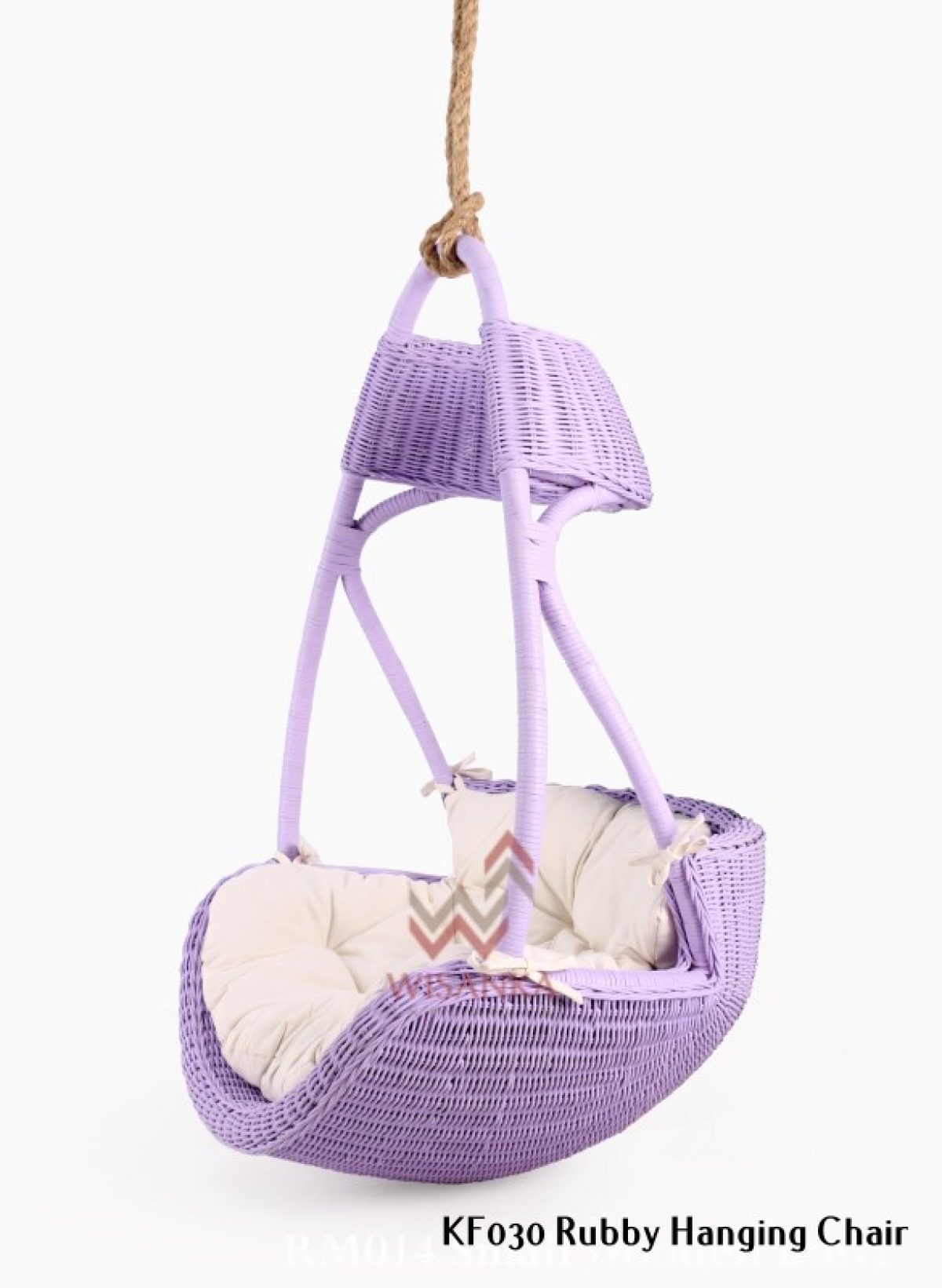 rubby rattan hanging chair