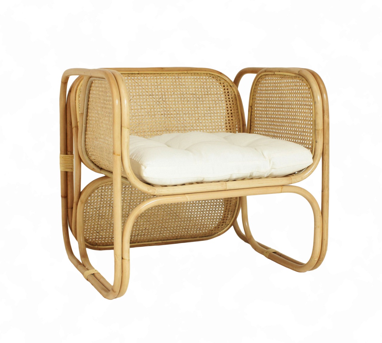 Fanie Rattan Arm Chair Indonesia Rattan Furniture Wicker