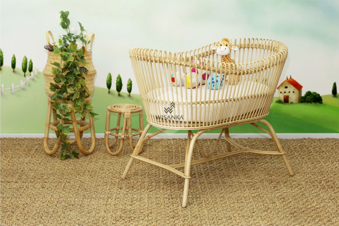 wicker bassinet