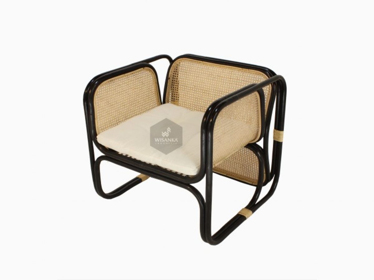 Fanie Rattan Chair Black Indonesia Rattan Furniture Wicker Furniture Rattan Kids Furniture