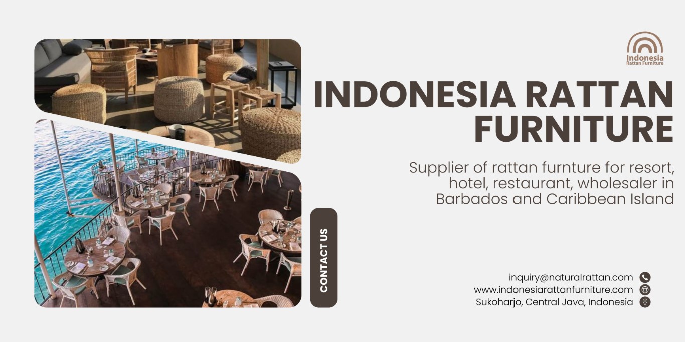 Rattan Furniture Barbados Caribbean Island Indonesia Rattan